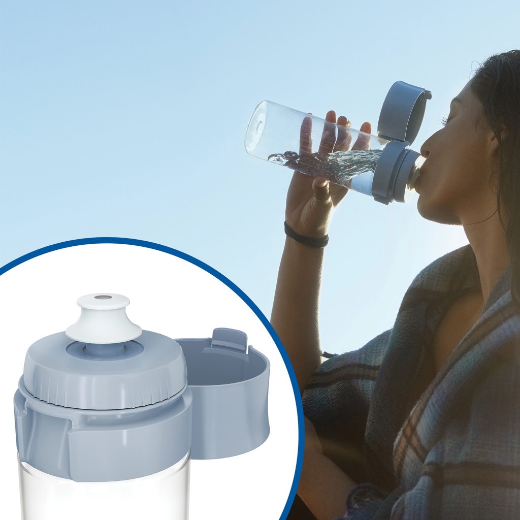 „BRITA VITAL“ vandens filtravimo butelis su 2 filtrais, 600 ml - Image 6