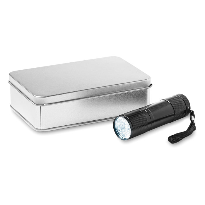 LED žibintuvėlis skardinėje dėžutėje - Image 2