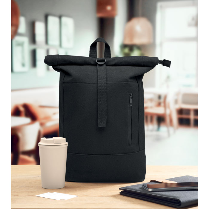 „Rolltop“ 15 colių nešiojamojo kompiuterio kuprinė - Image 6