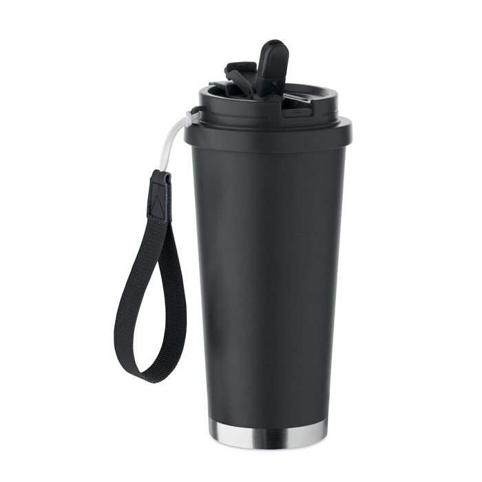 Dvigubos sienelės stiklinė, 500 ml - Image 4