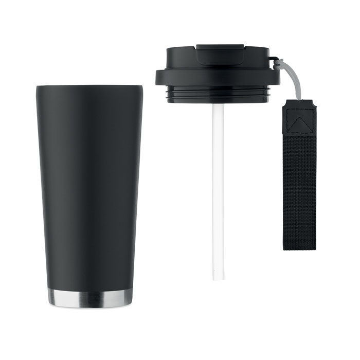 Dvigubos sienelės stiklinė, 500 ml - Image 11