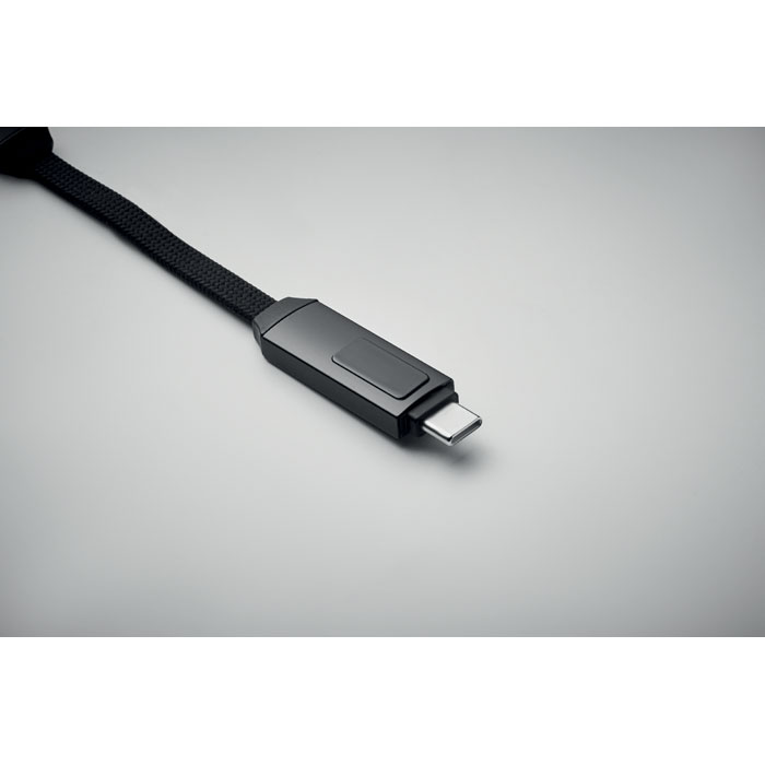 60 W įkrovimo kabelis su raktų žiedu - Image 3