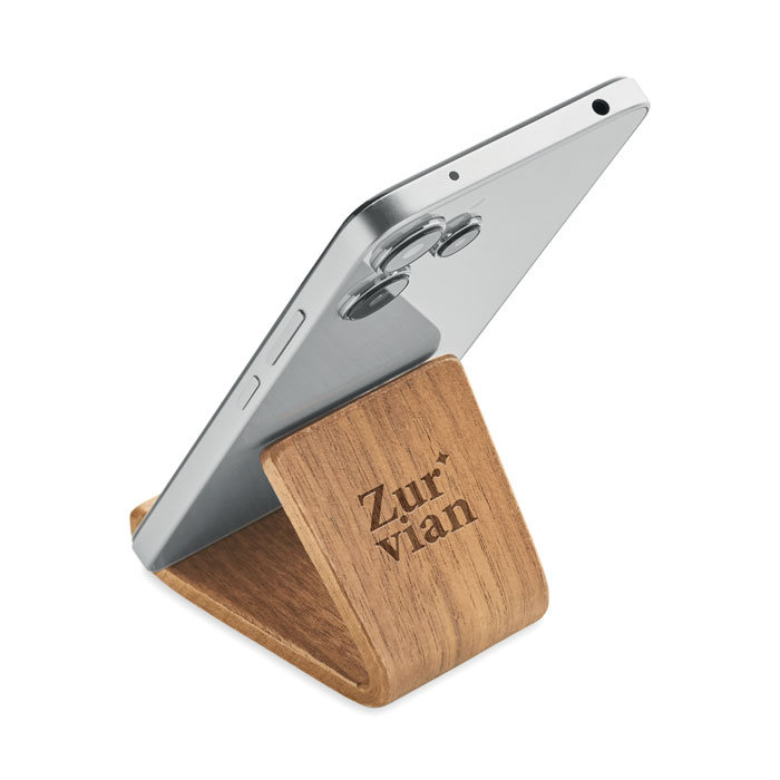 Telefonų laikiklis iš riešutmedžio - Image 6