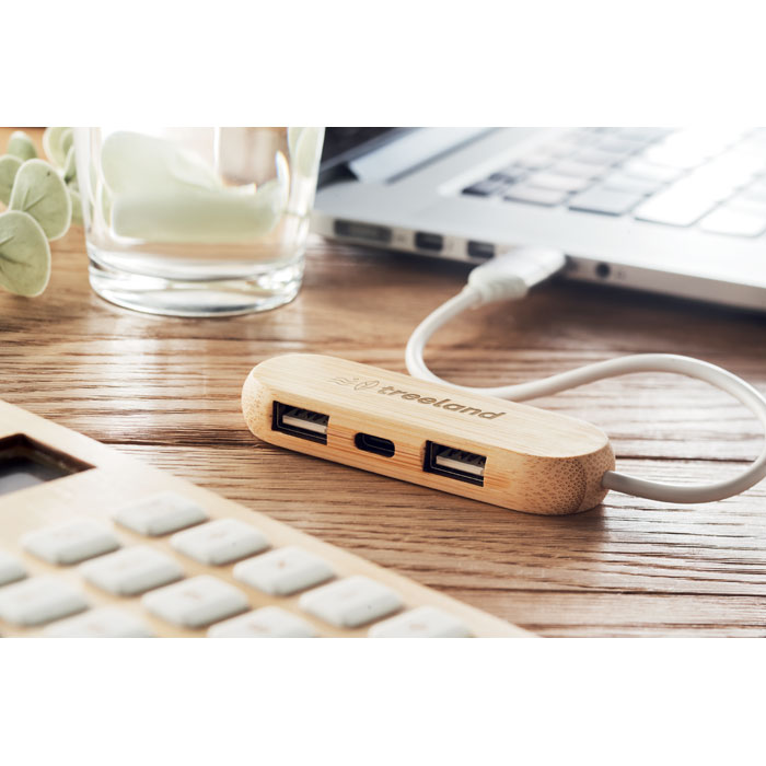 3 prievadų USB šakotuvas su dviem įvestimis - Image 2